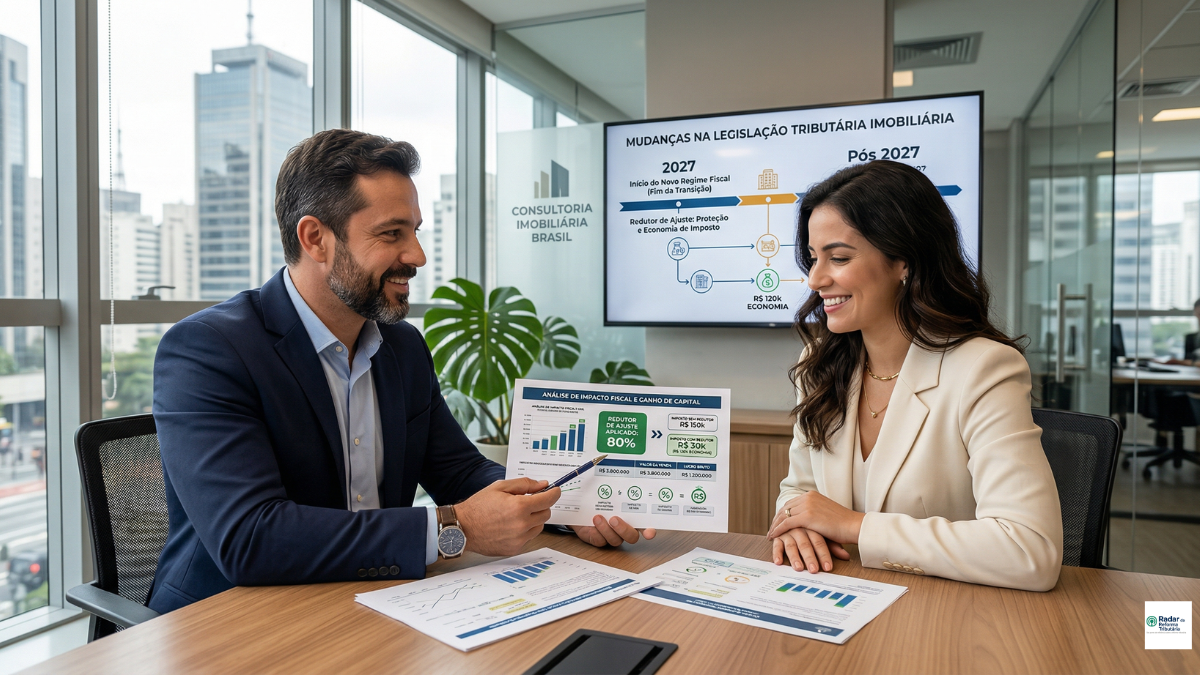 O que é o redutor de ajuste e como ele vai proteger quem vende imóvel após 2027