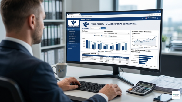 Receita Federal lança Painel Receita: ferramenta gratuita compara desempenho de empresas por setor