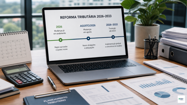Reforma Tributária 2026: o que já mudou, o que muda em agosto e o que vem até 2033