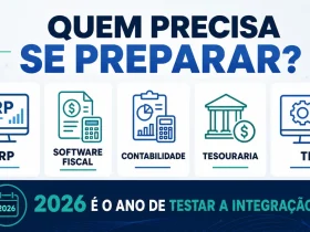 ERP empresarial conectado às APIs da Receita Federal para consultar débitos, créditos e pagamentos da CBS