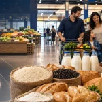 Arroz, feijão e outros alimentos da Cesta Básica Nacional representam a alíquota zero de IBS e CBS prevista na Reforma Tributária