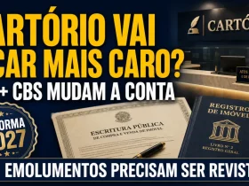 Cartórios podem ficar mais caros com IBS e CBS? Reforma expõe problema nas tabelas de emolumentos Cartórios podem ficar mais caros com IBS e CBS? Reforma expõe problema nas tabelas de emolumentos
