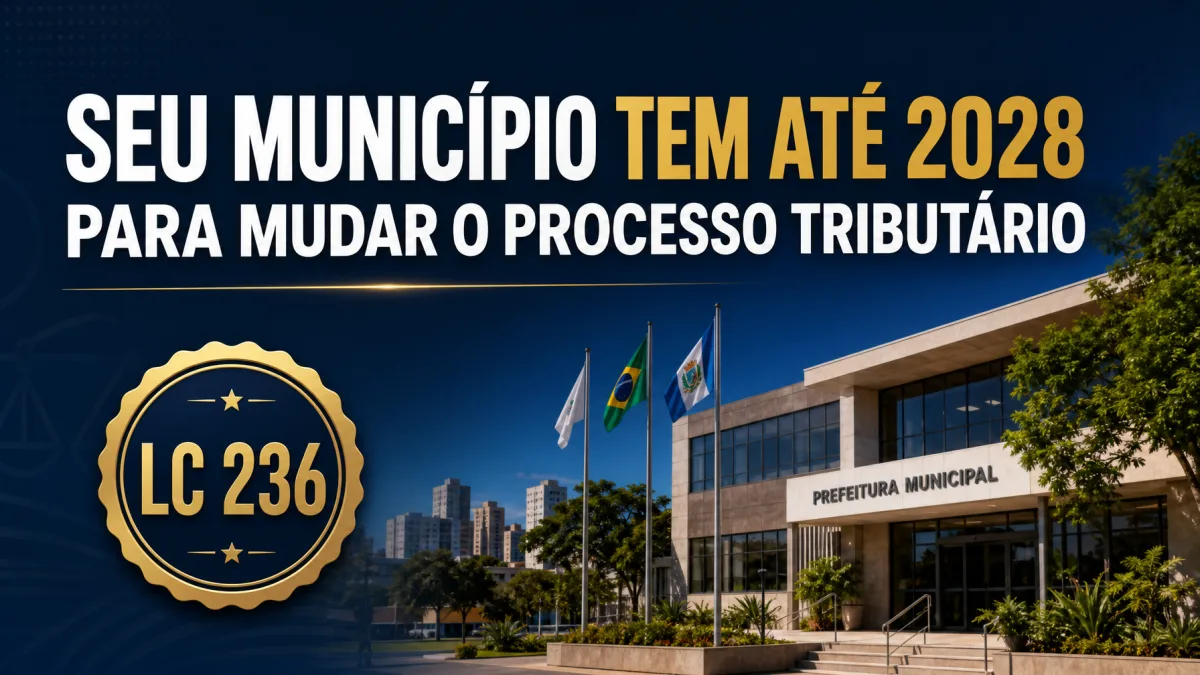 Estados e Municípios têm dois anos para adaptar multas e processo fiscal à LC 236; depois, o CTN pode valer diretamente Prefeitura revisa Código Tributário Municipal e processo administrativo fiscal após LC 236