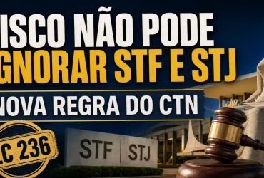 Precedentes do STF e STJ vinculam o Fisco segundo a LC 236