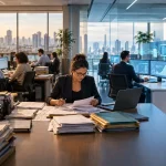 Profissionais analisam notas fiscais e sistemas durante o ano de teste do IBS e da CBS na Reforma Tributária de 2026