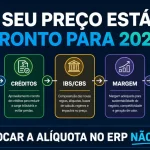 Empresas precisam revisar preços, margens, créditos tributários e custos líquidos antes da entrada da CBS em 2027