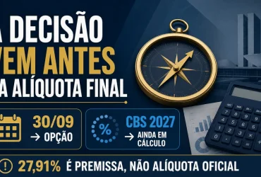 Empresário compara Simples Nacional puro e modelo híbrido para decidir como recolher IBS e CBS em 2027