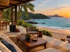 Casa de praia usada em aluguel por temporada ilustra as regras do IBS e da CBS para Airbnb e hospedagens de até 90 dias