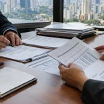 Documentos fiscais e trabalho de auditoria ilustram atuação de auditores fora de seus municípios com o IBS