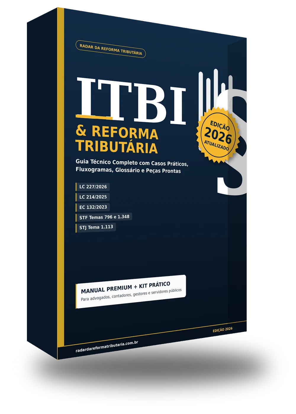 E-books Reforma Tributária Capa do e-book ITBI e Reforma Tributária