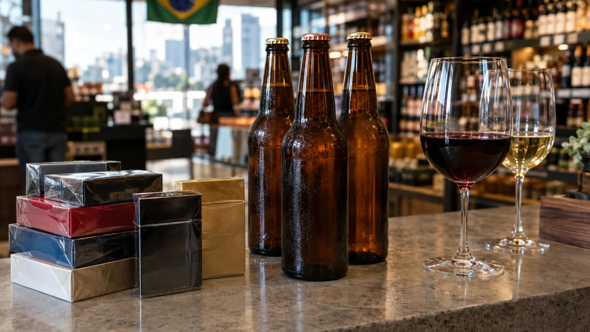 Cigarros e bebidas alcoólicas terão IBS, CBS e Imposto Seletivo na Reforma Tributária? Cigarros e bebidas alcoólicas sem marcas ilustram a incidência de IBS, CBS e Imposto Seletivo na Reforma Tributária