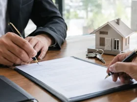 Contratos de compra e venda poderão gerar IBS e CBS antes da escritura definitiva Assinatura de contrato de compra e venda de imóvel que pode marcar o fato gerador de IBS e CBS antes da escritura definitiva