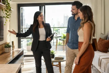 Corretor de imóveis acompanha negociação imobiliária sujeita às regras de IBS e CBS sobre comissão de corretagem