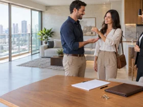 Corretagem imobiliária terá qual tributação? Entenda IBS, CBS e Simples Nacional em 2027 Corretor de imóveis realiza intermediação de venda enquanto legislação prevê redução de 50% das alíquotas de IBS e CBS sobre serviços de corretagem no regime regular