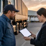 Caminhão de carga representa a apropriação de crédito presumido de IBS e CBS pelo tomador de frete de transportador autônomo ou MEI no CT-e