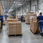 Mercadorias em centro de distribuição representam fiscalização do IBS em operações destinadas a municípios de outros estados