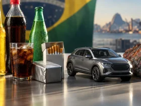 Produtos e atividades atingidos pelo Imposto Seletivo, incluindo cigarros, bebidas, veículos, mineração e apostas