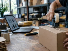 Empresa que vende pela internet poderá ser fiscalizada pelo município onde está o consumidor? Veja o que diz a nova lei Embalagem de mercadorias em comércio eletrônico ilustra fiscalização do IBS vinculada ao destino da entrega