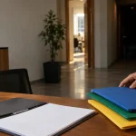 Pastas cadastrais representando diferentes perfis de contribuintes que determinam a exibição da opção pelo regime regular de IBS e CBS no MAT 2.0