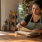 Microempreendedor individual organiza documentos para acompanhar o perdão automático de dívidas inscritas na Dívida Ativa da União