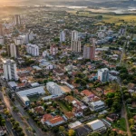 Vista de imóveis urbanos brasileiros representa integração dos cadastros das prefeituras ao Cadastro Imobiliário Brasileiro CIB pelo Sinter