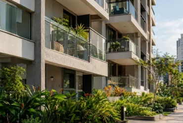 Prédio residencial novo e explicação do redutor social de R$ 100 mil na base de cálculo do IBS e da CBS