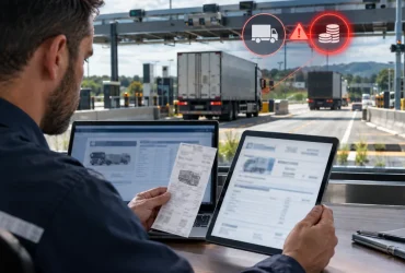Empresa confere NFS-e Via de pedágio e registra rejeição por divergência de placa ou valor do serviço
