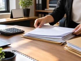 Documentos contábeis ilustram prazo de regularização do Simples Nacional 2027 até 30 de outubro para empresas com opção indeferida