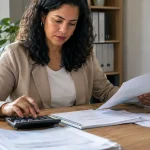 Documentos de empresa em análise para regularizar pendências da opção pelo Simples Nacional de 2027 até 30 de outubro