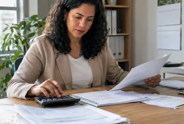 Documentos de empresa em análise para regularizar pendências da opção pelo Simples Nacional de 2027 até 30 de outubro