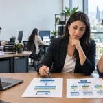 Empresário e contador comparam IBS e CBS dentro do Simples Nacional e no regime regular para 2027