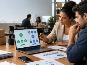 Simples Nacional e IBS/CBS: como funciona o regime híbrido em 2027 Empresário e contador comparam Simples Nacional puro e regime híbrido de IBS e CBS em 2027