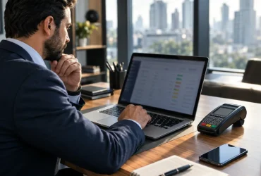 Split payment começa em 2027: confira o cronograma para Pix, boleto e transferências Empresário confere pagamentos digitais e regras de split payment para IBS e CBS em 2027