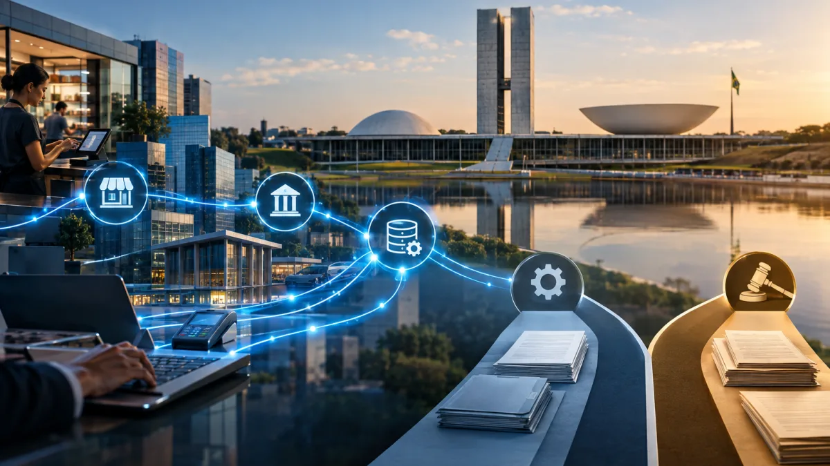 Congresso e infraestrutura de pagamentos digitais representam debate sobre possível revogação do Split Payment antes de 2027