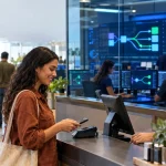 Consumidor faz pagamento normal enquanto técnicos testam a Plataforma Pública do Split Payment em ambiente controlado