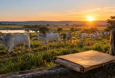 Paisagem de propriedade rural brasileira ilustrando decisão do STF sobre cobrança do Funrural anterior a 2018