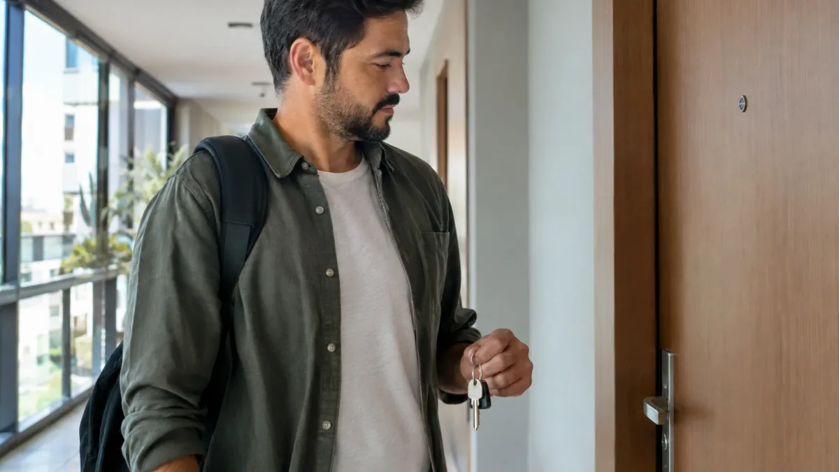 Proprietário segura chaves de um imóvel alugado diante das mudanças no IBS e CBS para locações em 2027